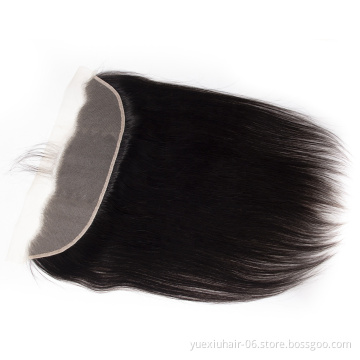 Wholesale Virgin Brazilian Body Wave Human Hair Transparent Swiss 13*4 Lace Frontal Closure Vendors